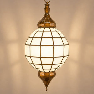 lámpara árabe esfera globo on