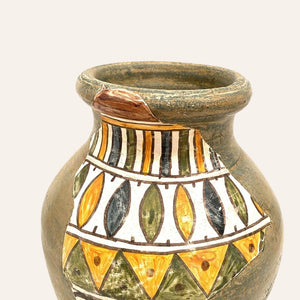 macetero turco pintado