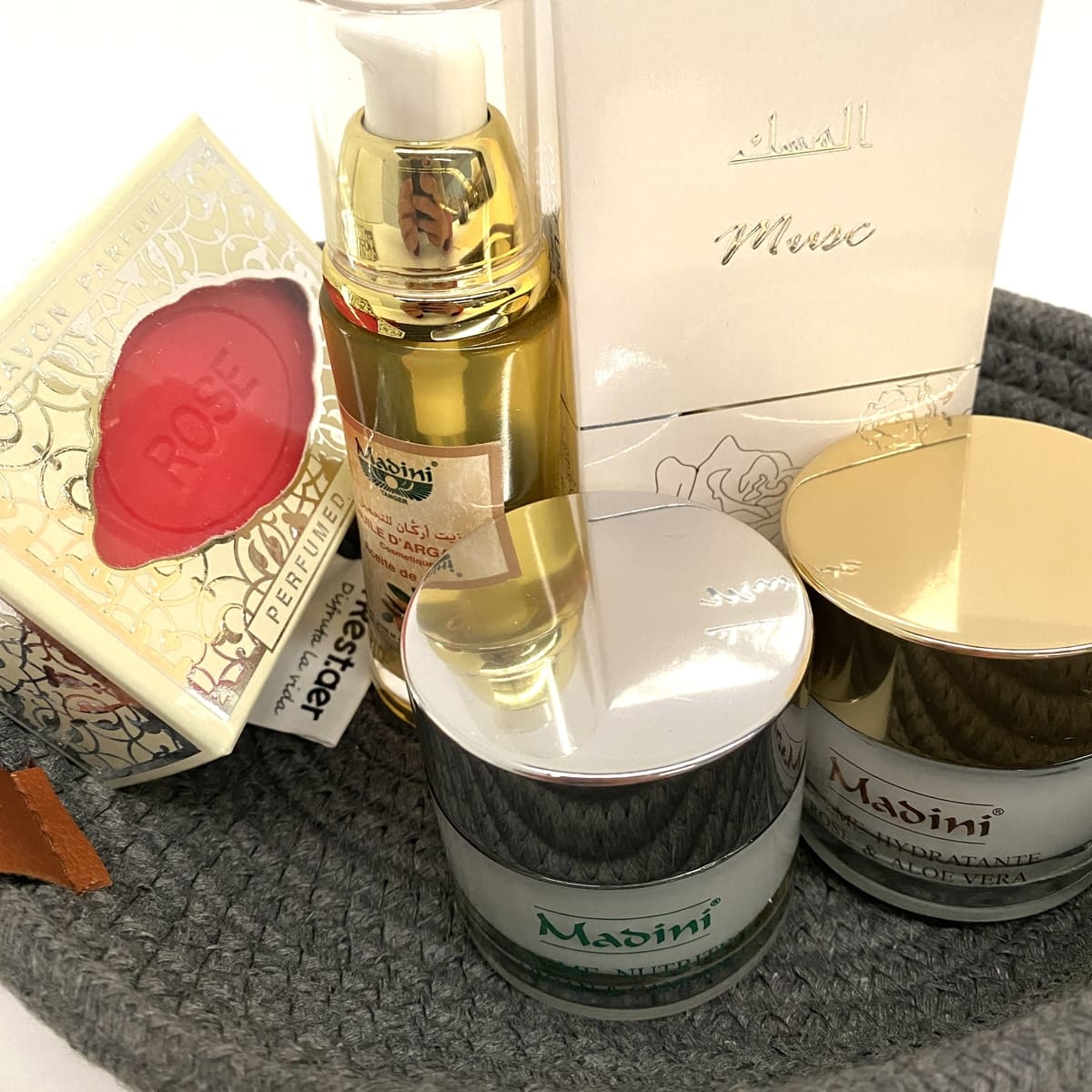 MADINI Exclusieve handgemaakte Arabische cosmetische mand
