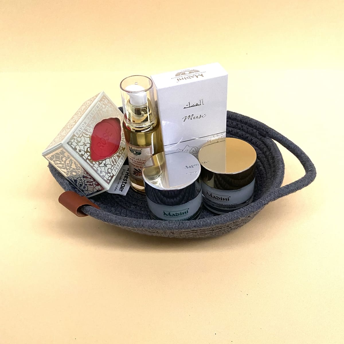 MADINI Exclusieve handgemaakte Arabische cosmetische mand