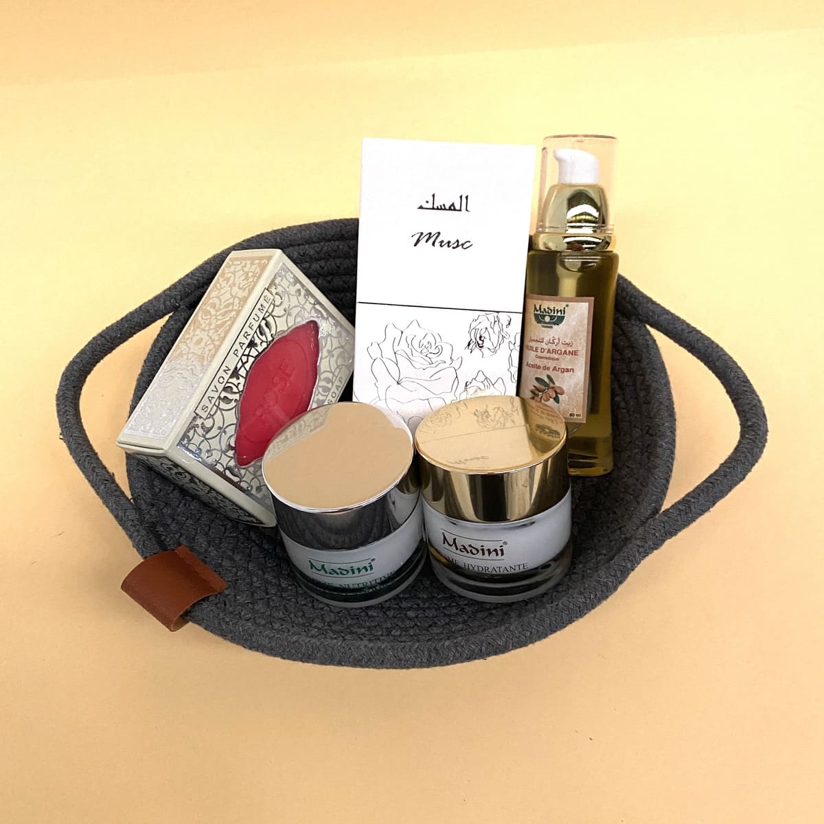 MADINI Exclusieve handgemaakte Arabische cosmetische mand