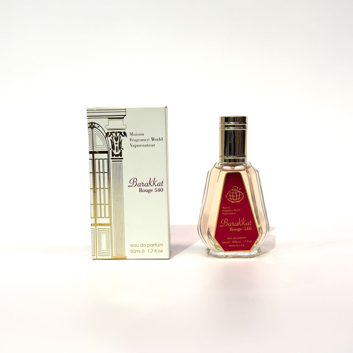 perfume árabe barakkat rouge blanco