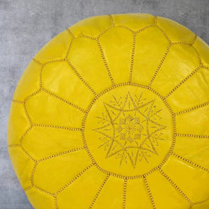 puff amarillo detalle