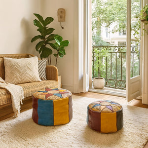 puff multicolor escena