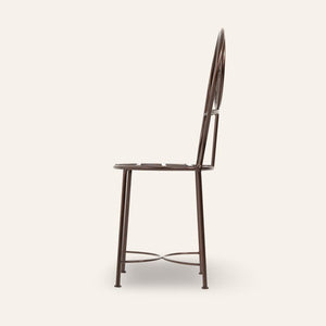silla árabe cobre perfil