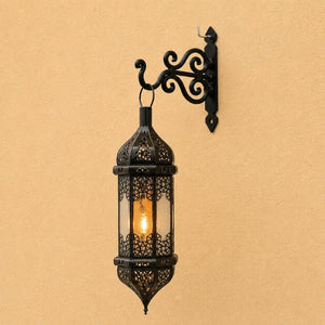 Steun voor Arabische lampen en lantaarns in smeedijzer 10 cm