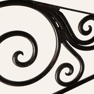 soporte hierro macetas 88cm detalle