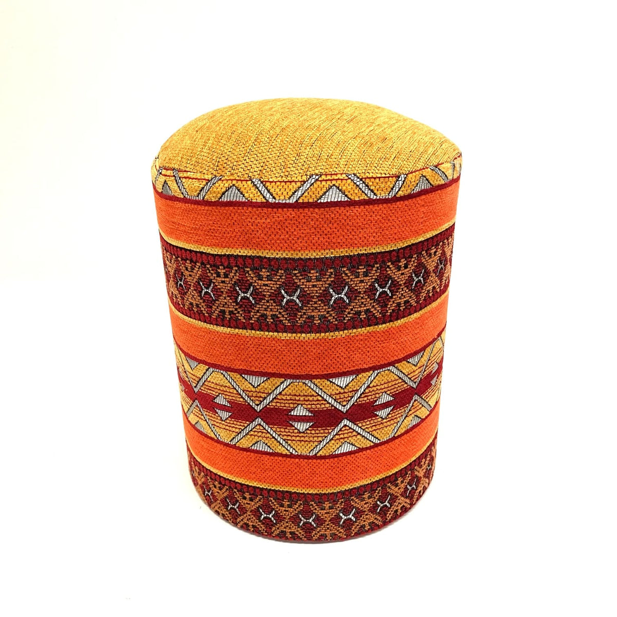 taburete bereber tapizado