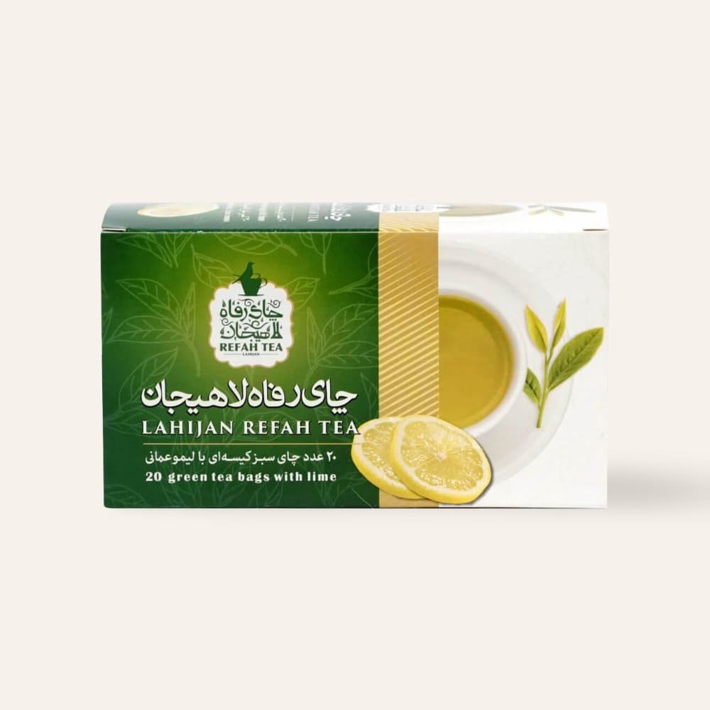 té verde con lima