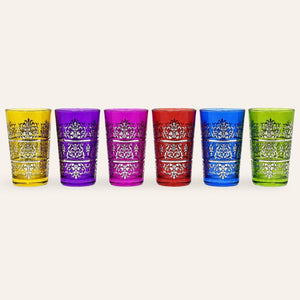 vasos de té moruno FIDDA